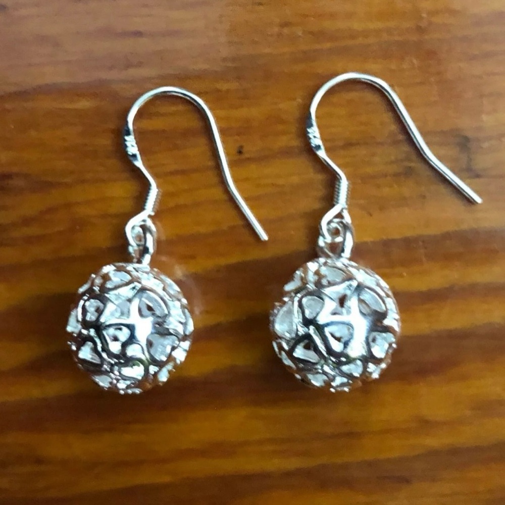 Silver Plated Fashion Hook Earrings Ear Stud Jewelry